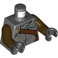 Lego tělo, tmavě modro šedá (6127427)